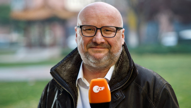 ZDF-Korrespondent Ulf Röller wird für seine Berichterstattung aus China und Hongkong ausgezeichnet. Copyright: ZDF/Leif Stange