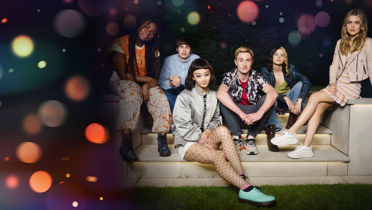 Von links: Lauryn Ajufo, Spike E. Fearn, Callina Liang, Eden H. Davies, Tessa Lucille, Carla Woodcock / Nutzung des Bildes nur in Verbindung mit der Sendung inkl. Social Media 
// ZDF/ Ross Ferguson/Little Prince/ITV
