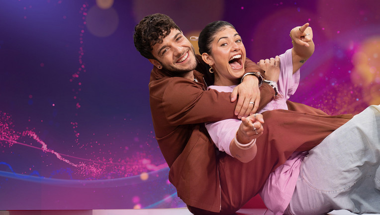 Luca Hänni und Jeannie Naomi Wagner
ZDF/Andrea Enderlein/[M]