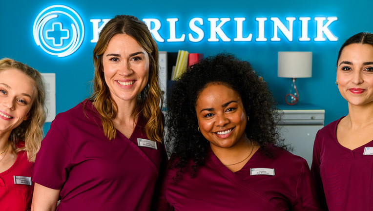 Mia Kunze (Antonia Döring), Elisabeth Hertz (Henrike Hahn), Zoe Breitner (Catherine Chikosi), Ava Edemir (Rona Özkan)
ZDF/ Willi Weber