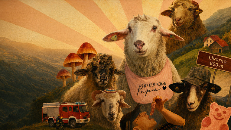 Keyvisual "SHEEP" 
ZDF/Horse&Fruits Filmproduktion