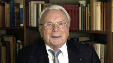 Prof. Dr. Karl Holzamer, Copyright: ZDF/Carmen Sauerbrei