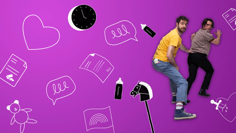 Von links: Michel (Fridolin Sandmeyer) und Dirk (Florian Jahr)
ZDF/Thomas Kilper / [M] Gui Athayde