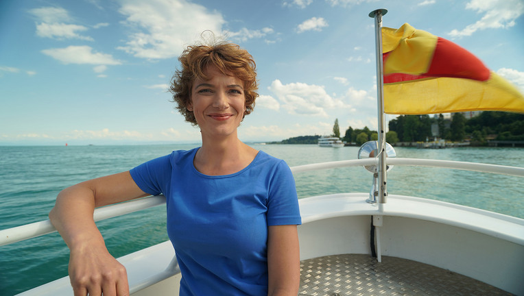 Lena Ganschow ist in diesem Sommer auf dem Bodensee unterwegs.
