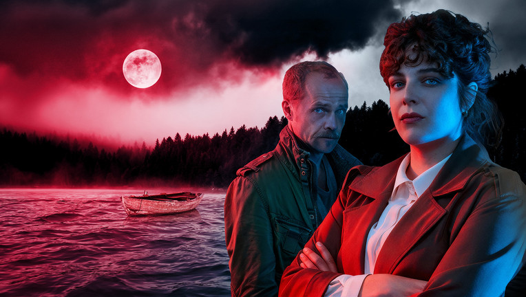 Micha Oberländer (Matthias Koeberlin), Mara Eisler (Anna Werner Friedmann)
ZDF/Manuel Riesterer/[M] Dyrdee