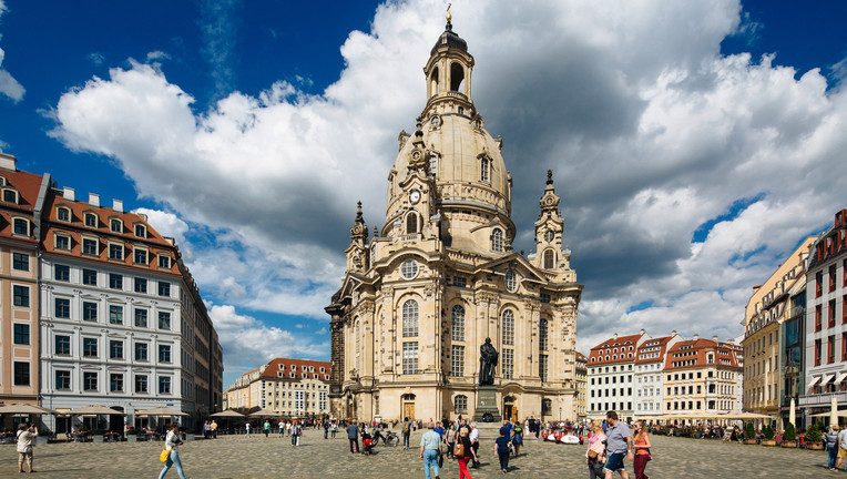 Frauenkirche in Dresden. Copyright: ZDF/Oliver Killig