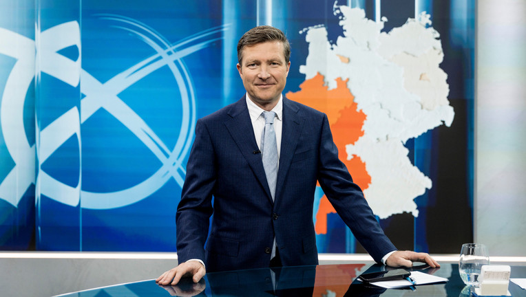 Stefan Leifert im ZDF-Wahlstudio in Berlin
Copyright: ZDF und Thomas Kierok.