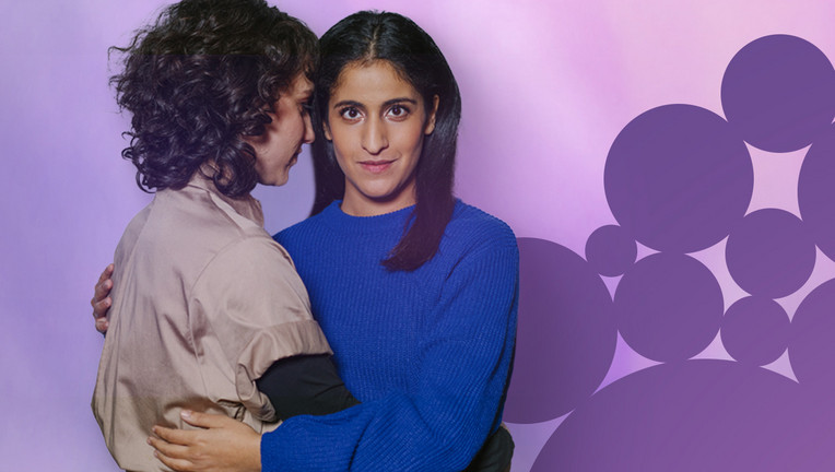 Isabel (Annick Durán Kandzior) und Hanna (Banafshe Hourmazdi)
ZDF/Marcus Glahn / [M] FeedMee