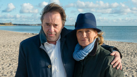 <br>Uwe Kockisch (Wolf Harms) und Suzanne von Borsody (Uta Carstens).<br>Copyright: ZDF/Christine Schroeder 