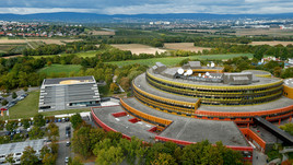 Sendebetriebsgebäude des ZDF auf dem Mainzer Lerchenberg<br>Copyright:	 ZDF/Ralph Orlowski