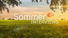 Die Sommerinterviews von "Berlin direkt" sind vom 3. Juli bis 4. September 2022, sonntags 19.10 Uhr, im ZDF zu sehen. Foto: ZDF19.10